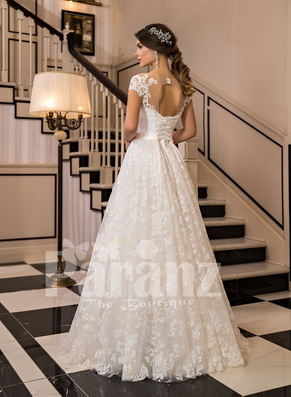 Have you ever seen a dress like this? I have been trying to find a  sweetheart, all lace, drop waist ball gown but i just cant find anything  like this. Im also