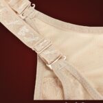 Beige open-bust style elastic strappy sleeve multi-layer waist slimming body shaper New Raw view (4)