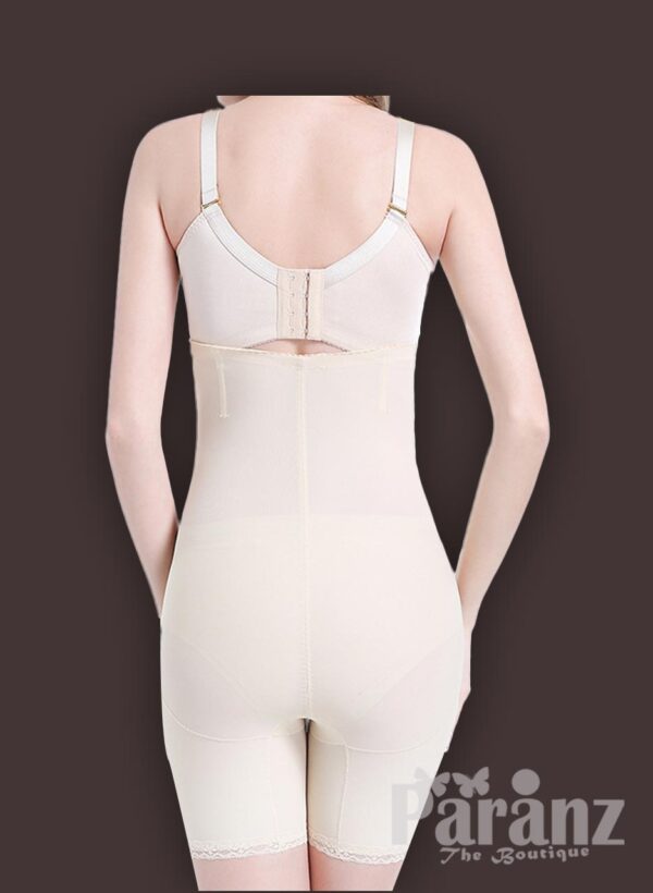 High waist and thigh slimming underwear body shaper new back side view