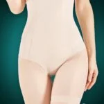 High waist slimming mid-body shaper with perfect compression all over view