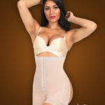 Open-bust style buckle control front hook closure body shaper new