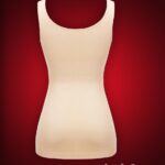 Open-bust style elastic sleeve high waist correcting body shaper new raw view (6)