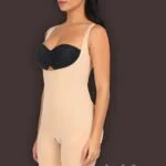 Open-bust style sleeveless full body shaper underwear for women side new view