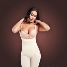 Open bust style tummy slimming body shaper with front zipper closure new views (3)