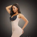 Seamless full body shaper with stunning tummy control and waist lifter new side view