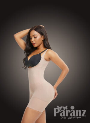 Seamless full body shaper with stunning tummy control and waist lifter new side view