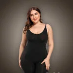 Soft and adjustable medium leg body shaper tummy control and butt lifter new black