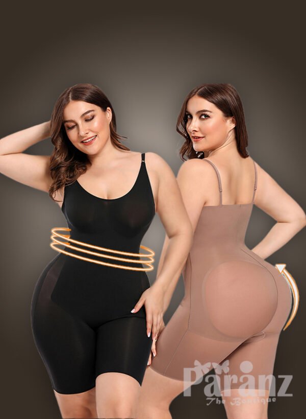 Soft and adjustable medium leg body shaper tummy control and butt lifter new both