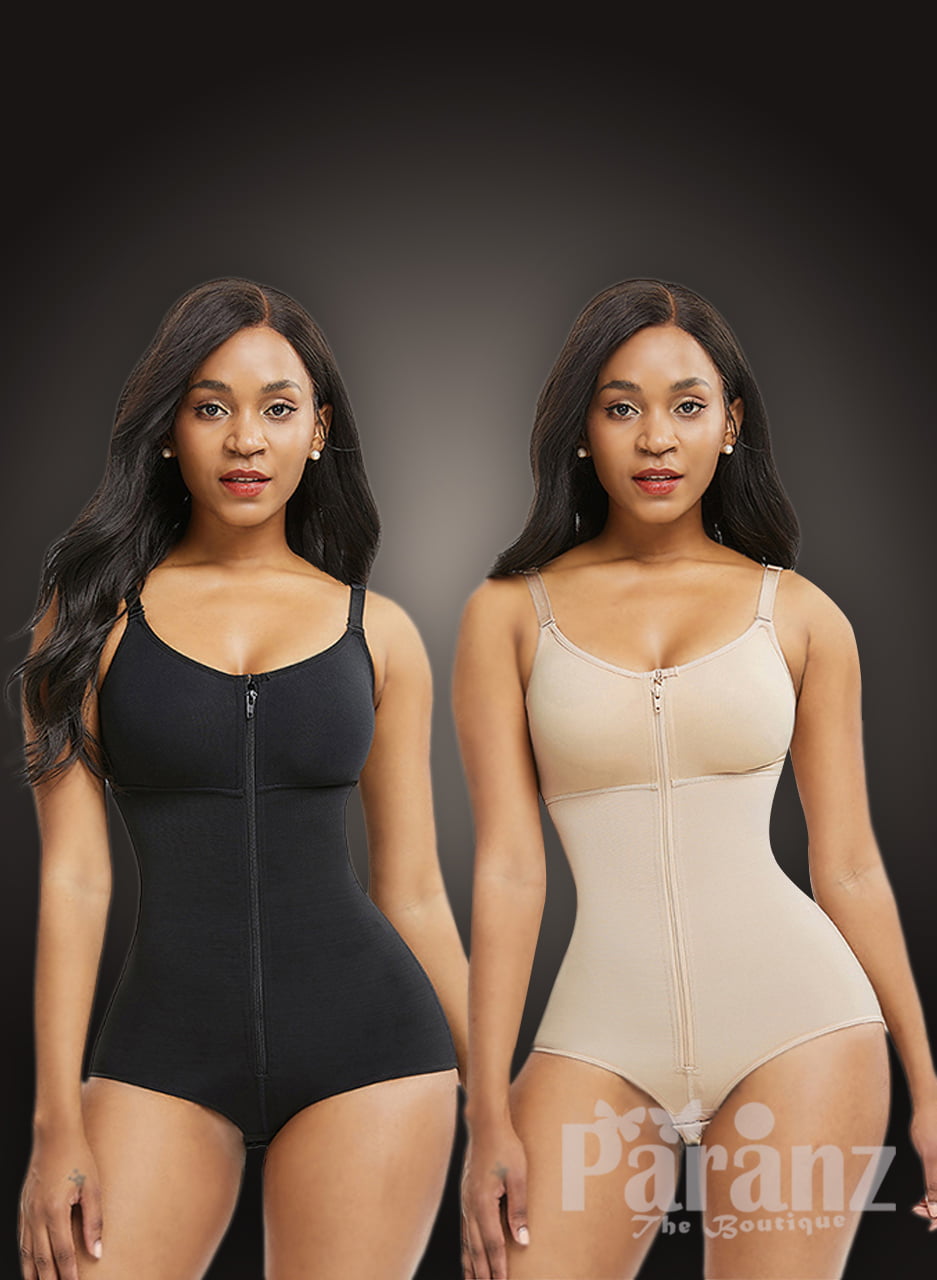 STRAPPY SLEEVE PERFECT UNDERWEAR BODY SHAPER WITH TUMMY CONTROL AND BUTT  LIFTER