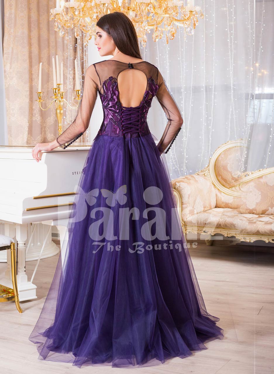 Buy Floor Length Lace V Neck Graduation Ball Gown Sweet 16 Quinceanera Dresses  for Girls Lilac Plus Size 22 at Amazon.in