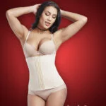 Open-bust style waist sleeveless waist slimmer with hook closure new