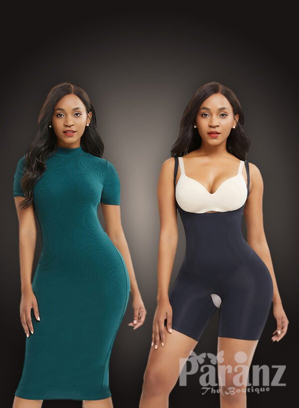 Seamless full body shaper with stunning tummy control and waist lifter new both view