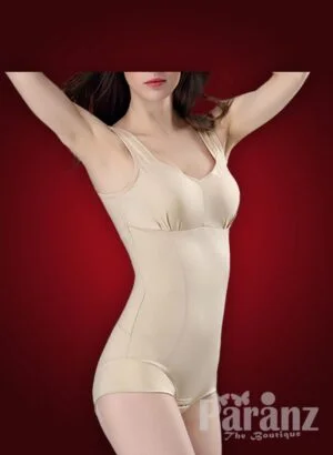 Sleeveless pre cup attach tummy slimming underwear body shaper new views