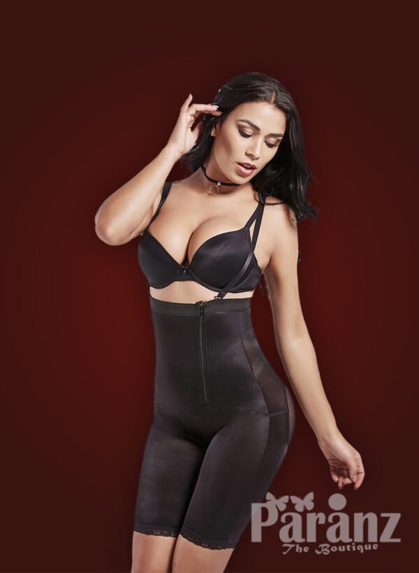 Strappy sleeve open-bust style perfect compression underwear open-bust style new