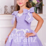 A long formal dress for little girls posh & elegant in design