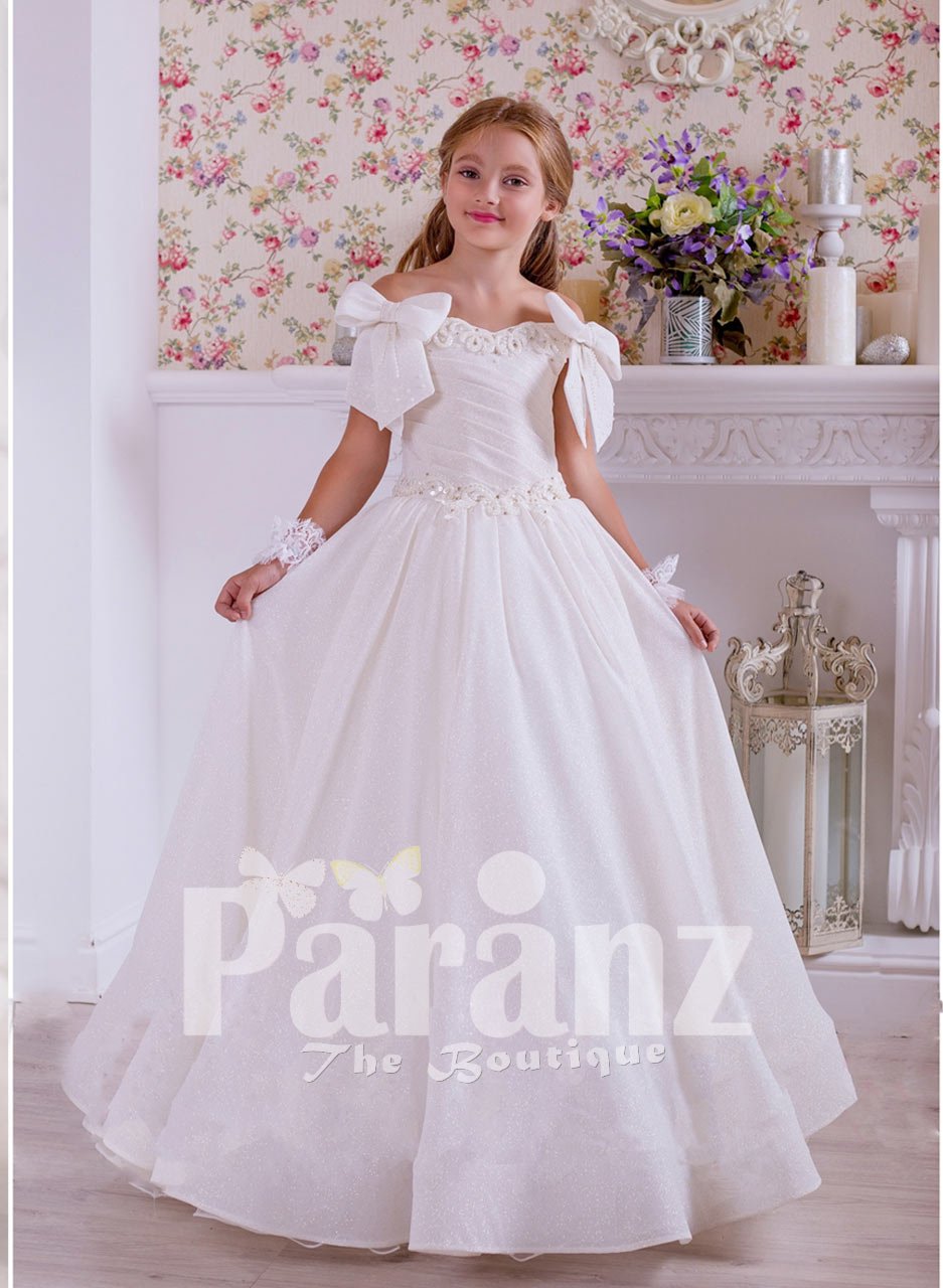 Dollcake White Best Wishes Eternity Frock Dress Gown Wedding Girls sz 3 |  eBay