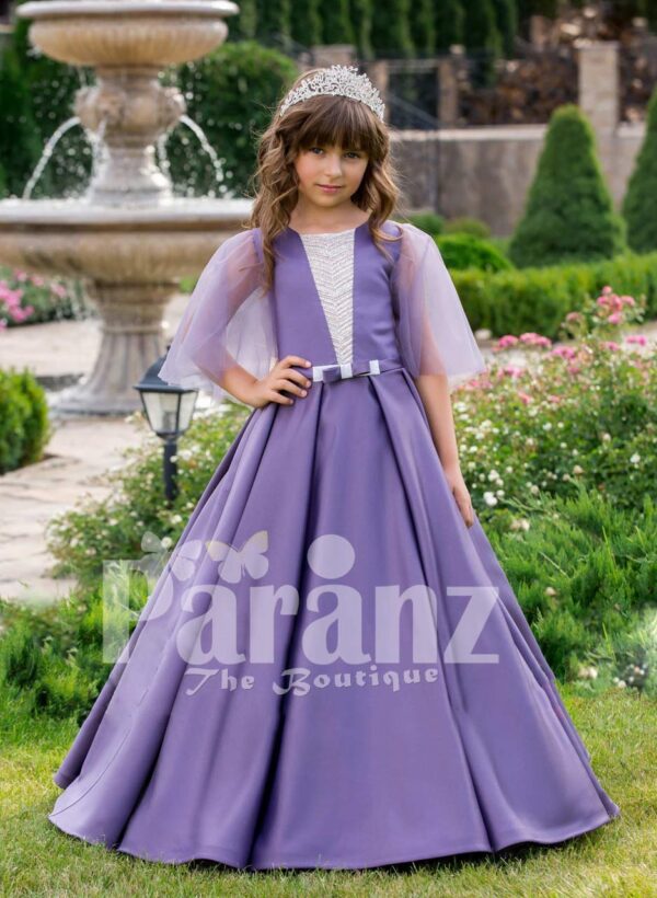 A regal dress for your little daughter to mark any formal gathering