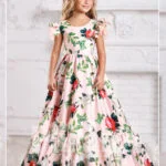 A simple formal dress for little girls that sparks grace