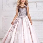 Blending flamboyance with innovative designing in formal dress for little girls