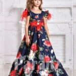 The little girl’s formal long dress for your little pie to look majestic