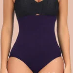 Amazing Dark Purple High Waist Seamless Panty Large Size Close Fit