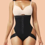 Black High Waist Butt Lifter With 2 Side Straps Body Shapewear