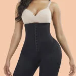 Black High Waist Padded Hip Shapewear Shorts Wholesale Online