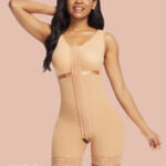 Skin Color Wide Straps Crotchless Full Bodyshaper Hooks For Weight Loss views