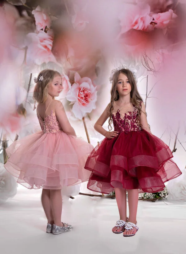 Flower Girls Lovely Tulle Dress